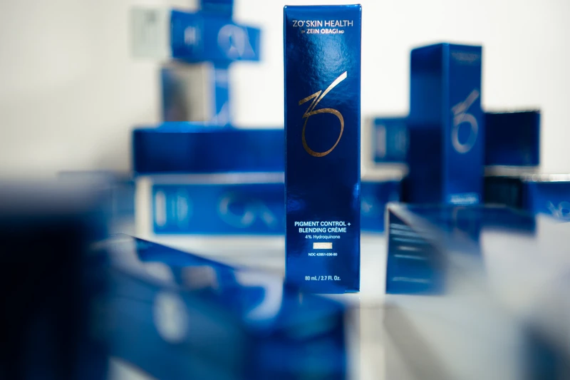 ZO Skin Health medical-grade skincare products at Nurture Wellness & Aesthetics